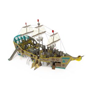 Lekställning QC Pirateskepp